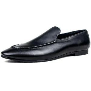 Handcrafted Premium Leather Slip-On Loafers for Men