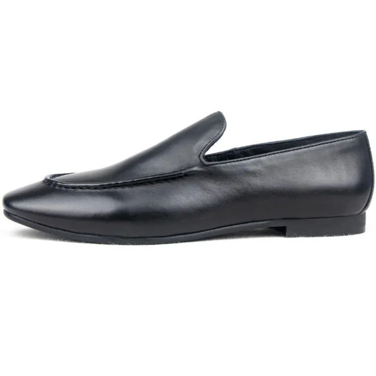 Handcrafted Premium Leather Slip-On Loafers for Men