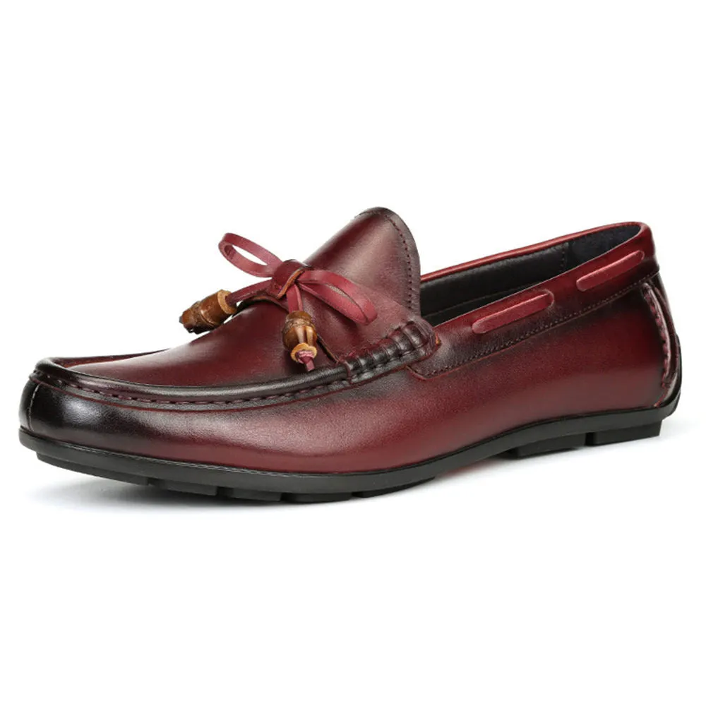 Handmade Casual Loafers in Genuine Cow Leather