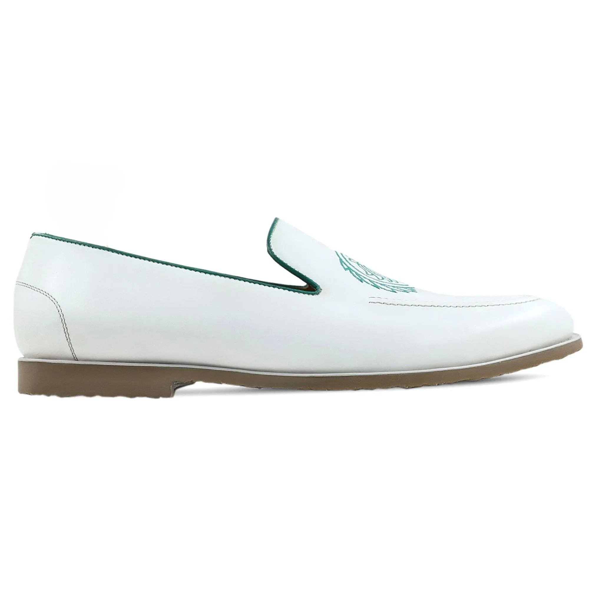 Handmade Custom Calf Leather Mens Loafers