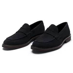 Handmade Full Grain Suede Classic Slip-On Loafers
