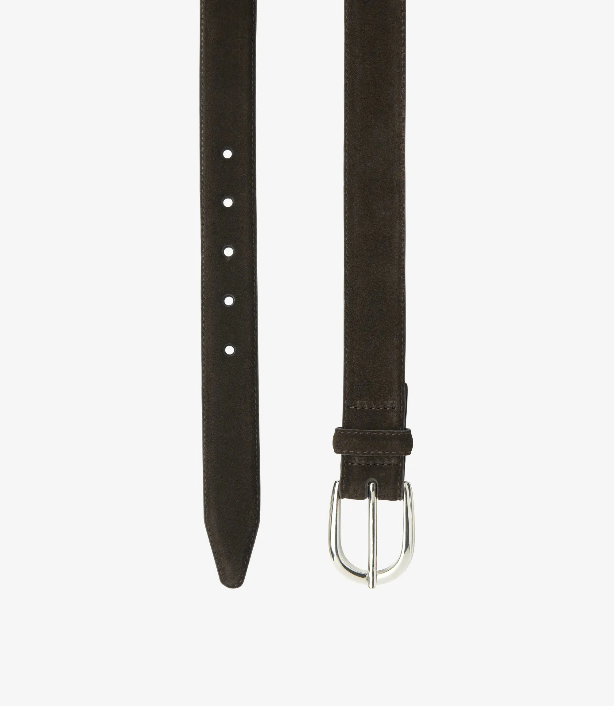 Harry Belt Dark Brown Suede