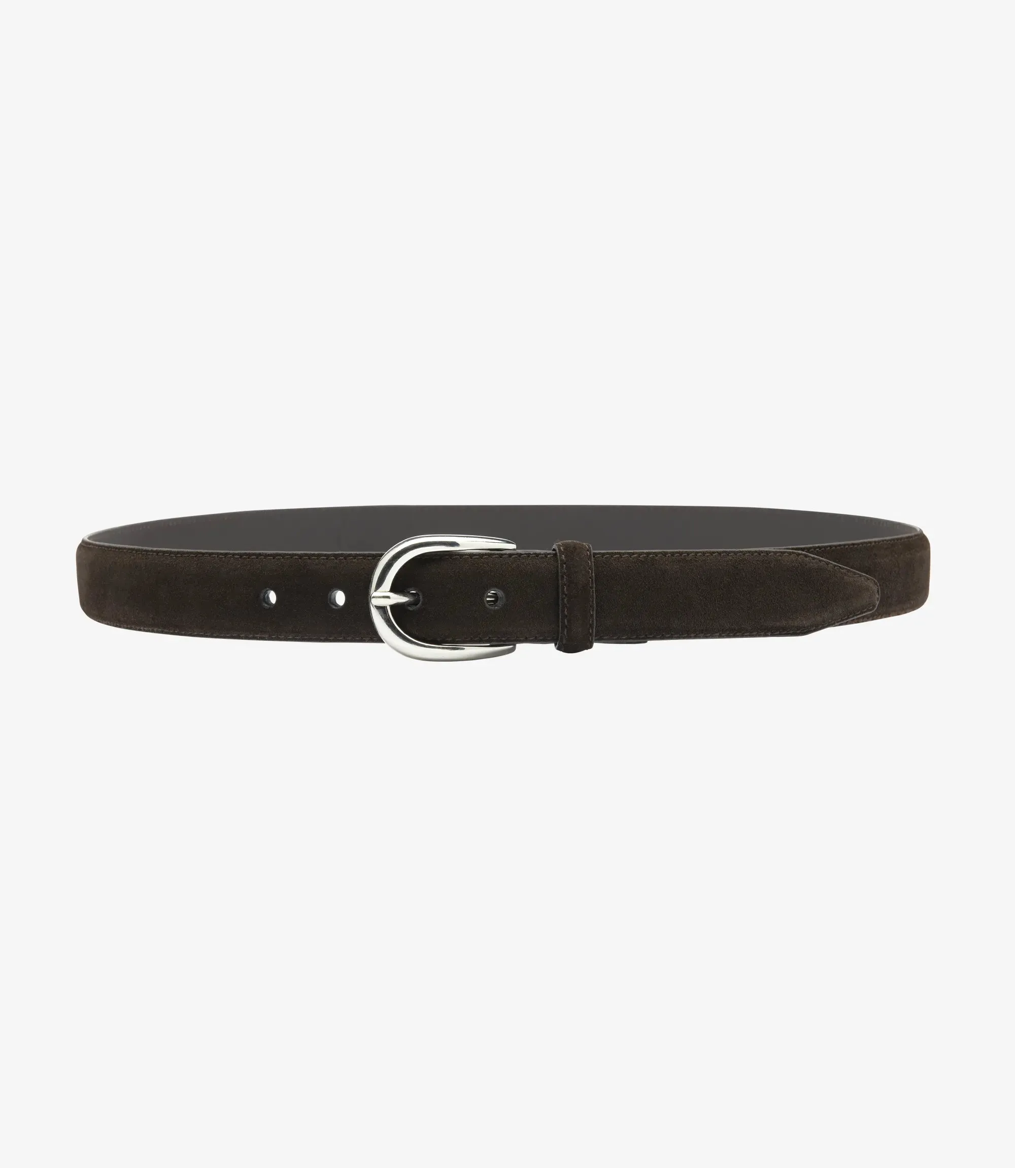Harry Belt Dark Brown Suede
