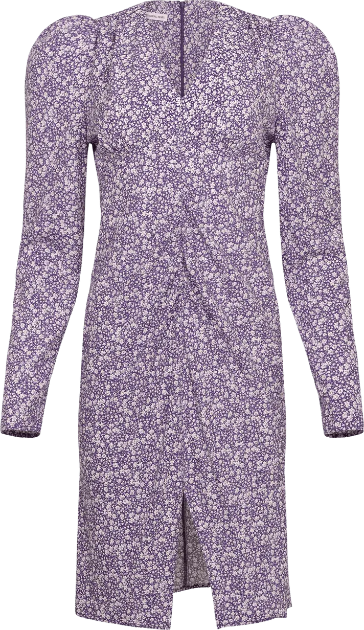 Hawaii Midi Dress Purple