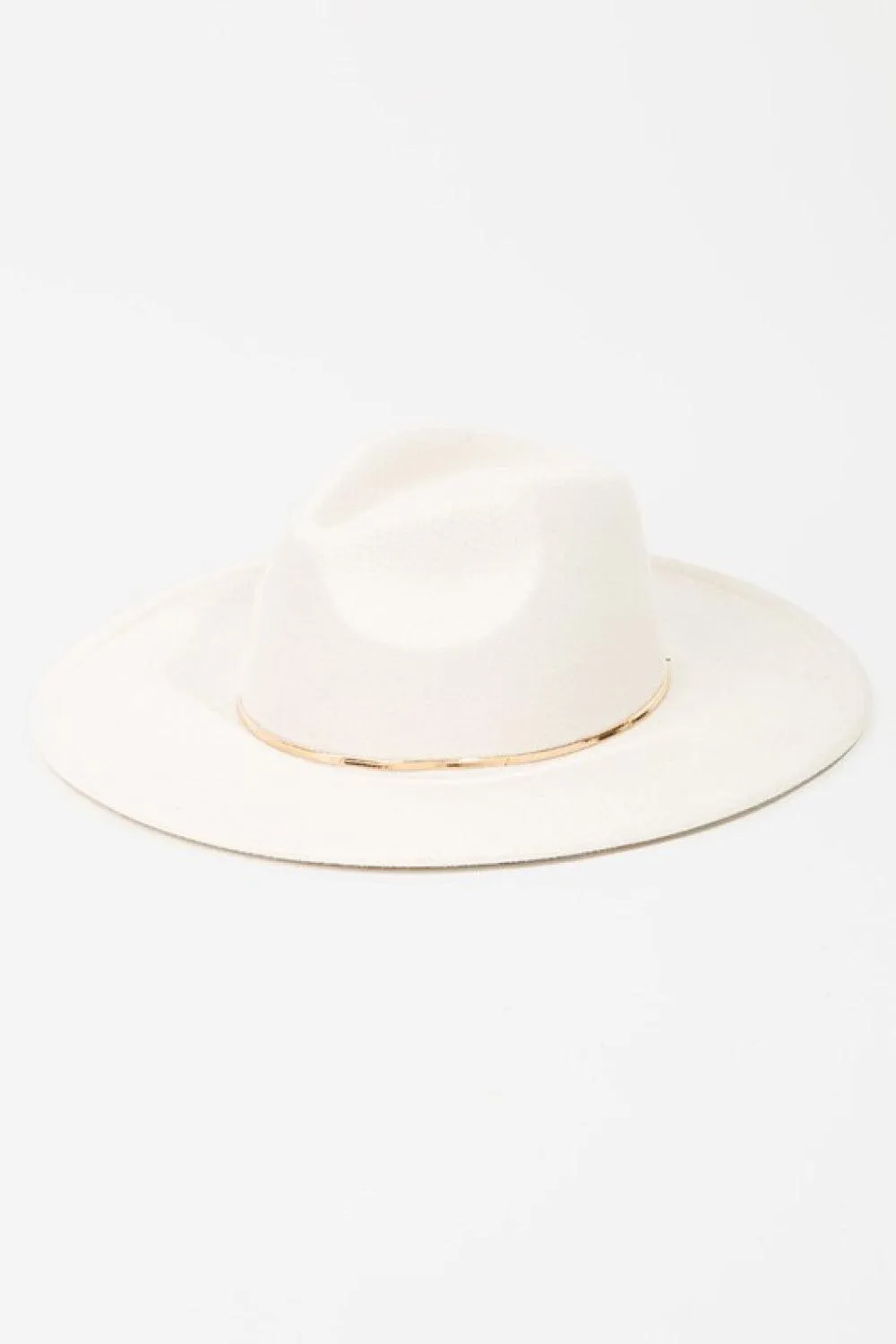 Hazel Blues® | Slice of Chic Herringbone Chain Fedora