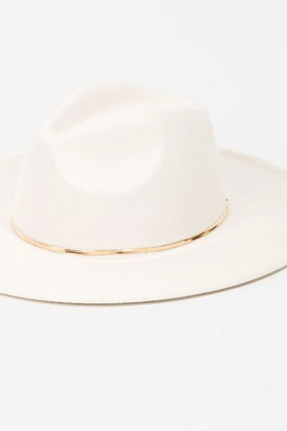Hazel Blues® | Slice of Chic Herringbone Chain Fedora