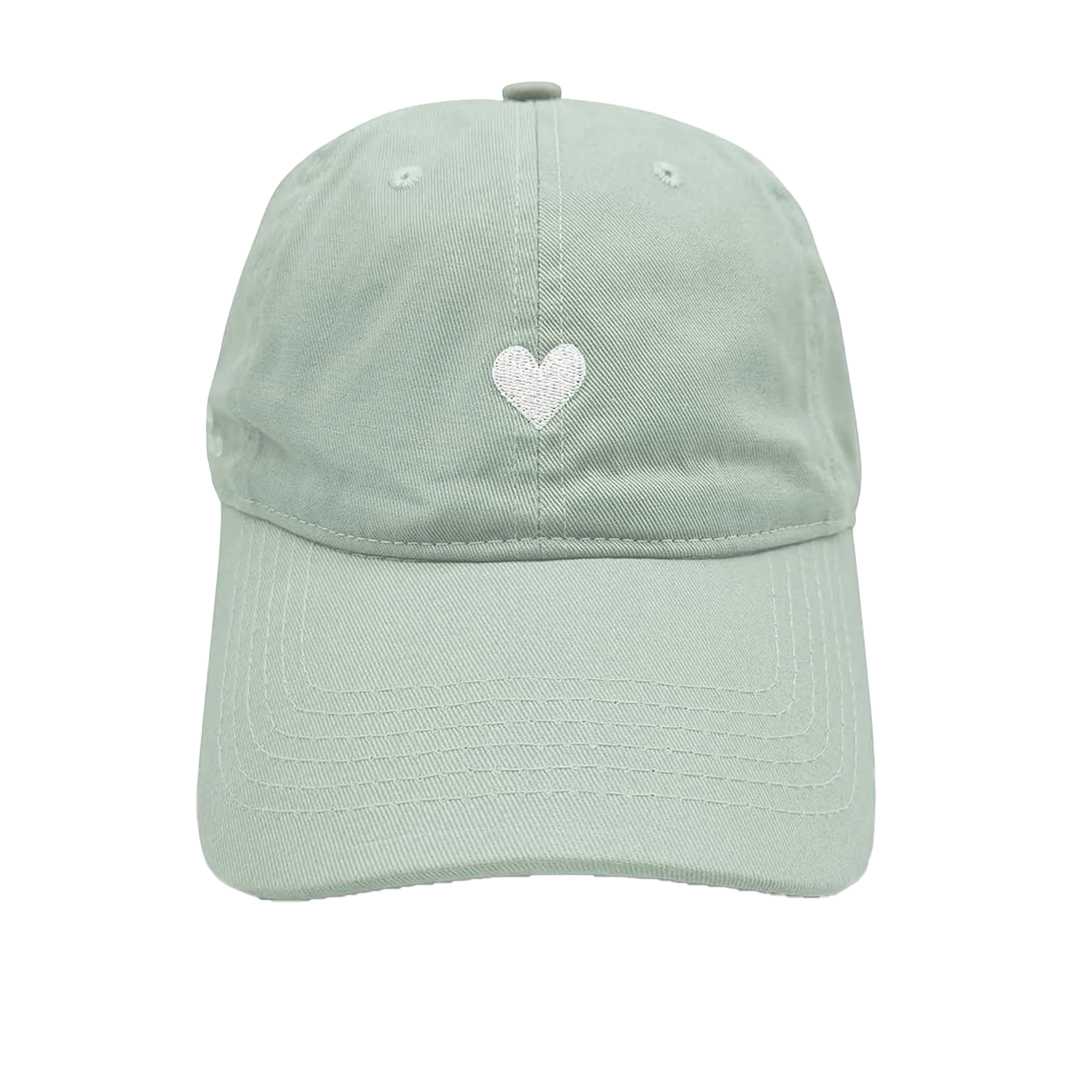 Heart Hat in Mint
