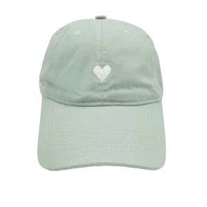 Heart Hat in Mint
