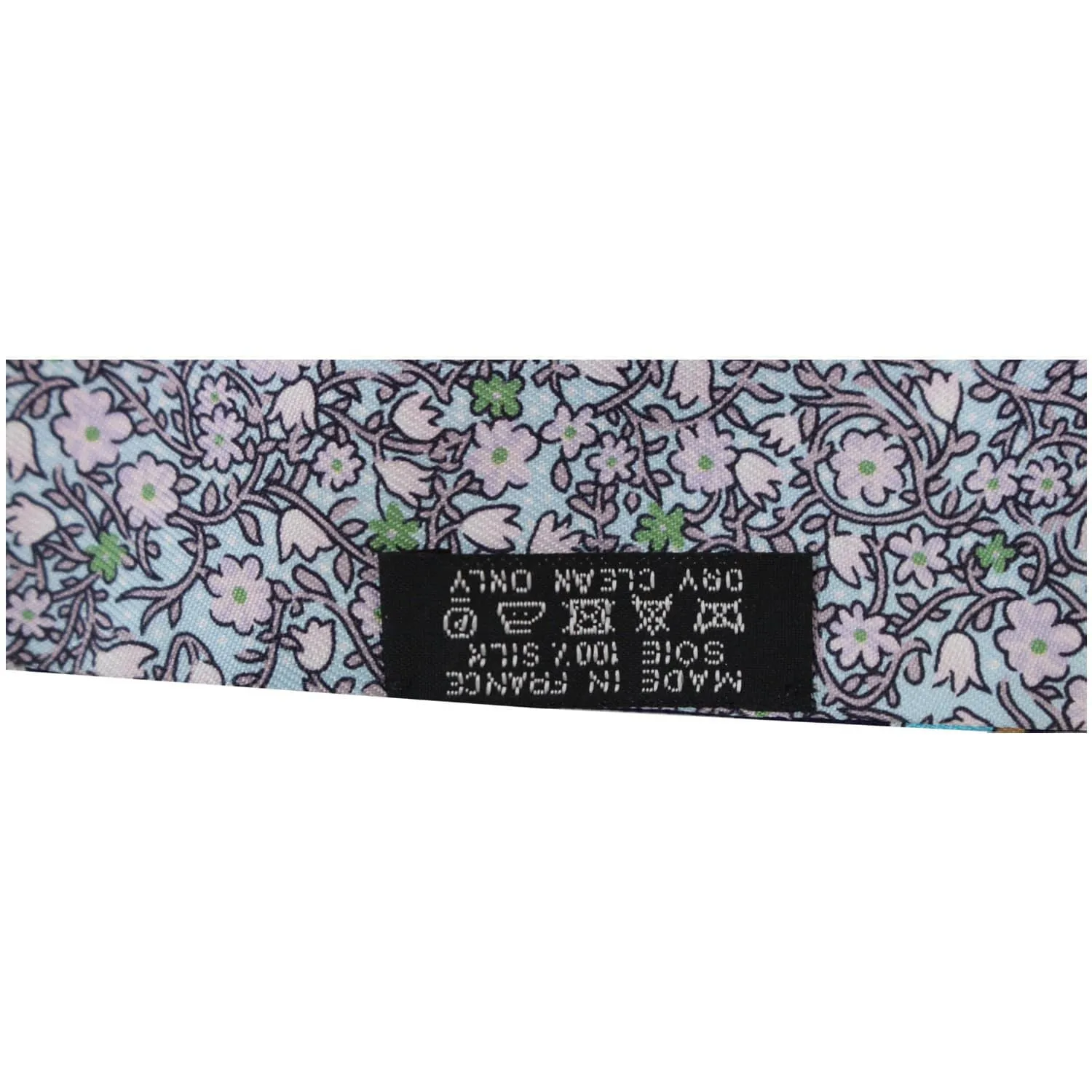 Hermes Silk Twilly Scarf Multicolor