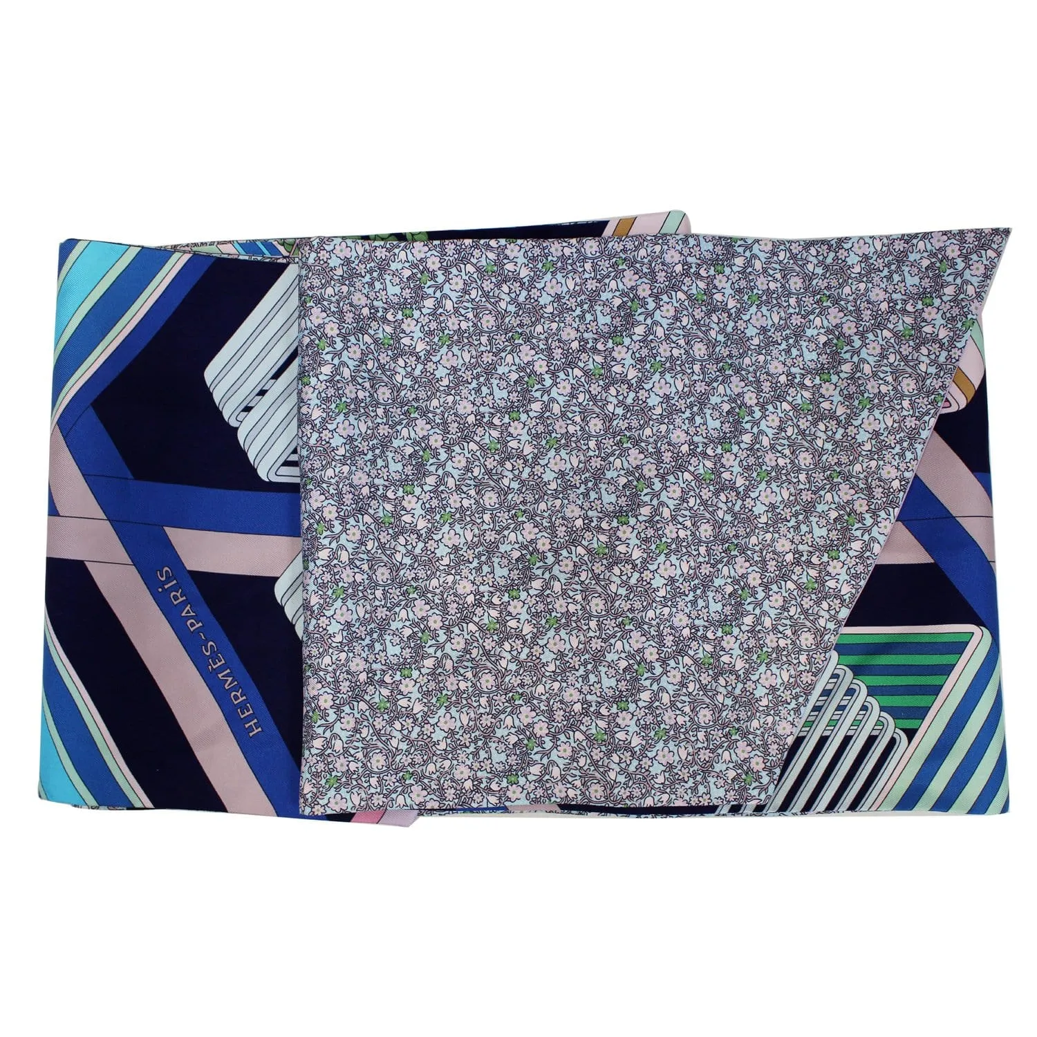 Hermes Silk Twilly Scarf Multicolor