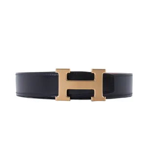 Hermès H Belt Buckle and Reversible Strap
