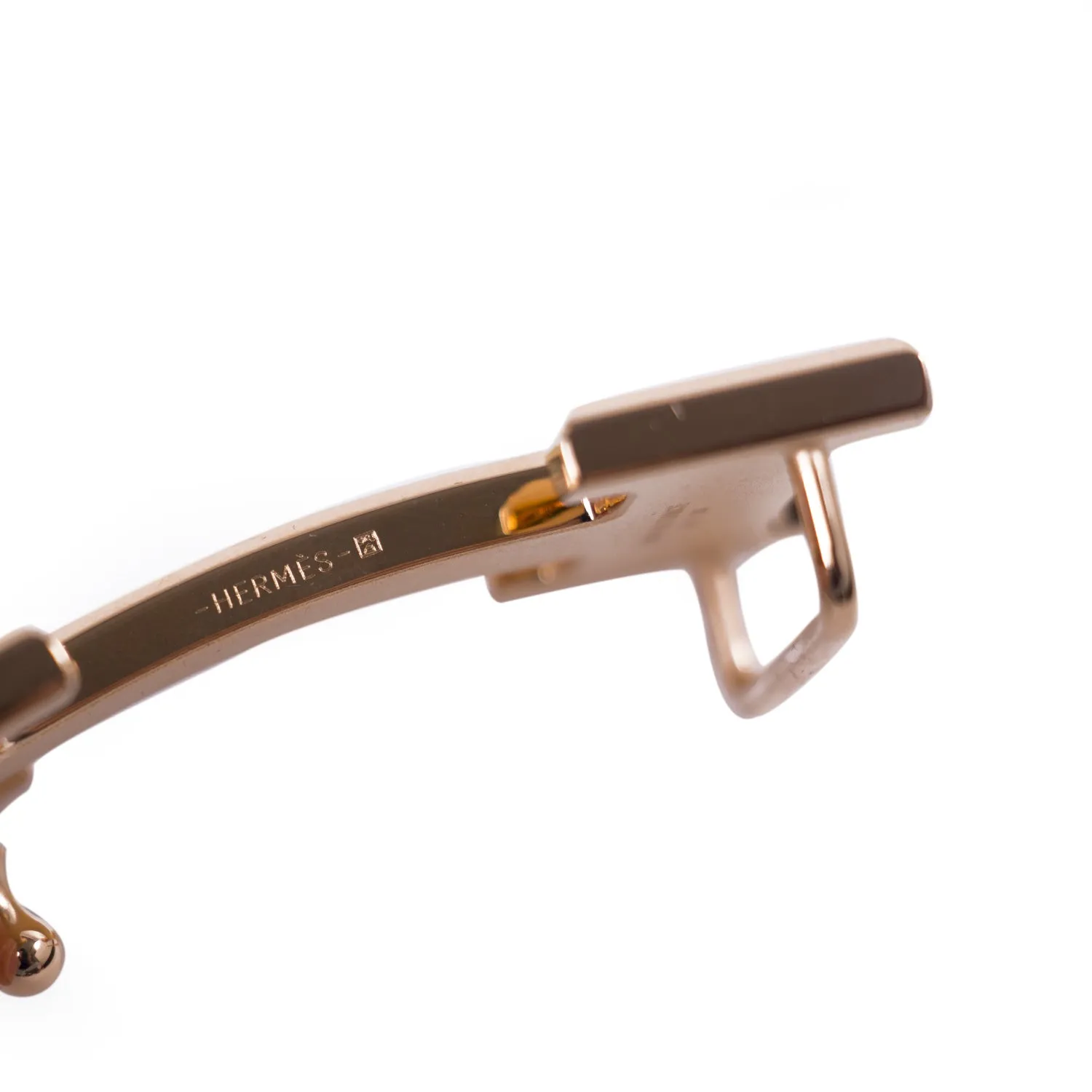 Hermès H Belt Buckle and Reversible Strap