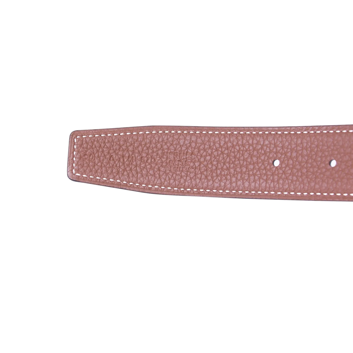 Hermès H Belt Buckle and Reversible Strap