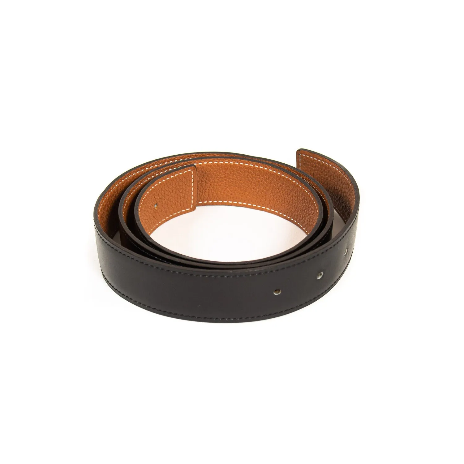 Hermès Reversible Leather Belt Strap
