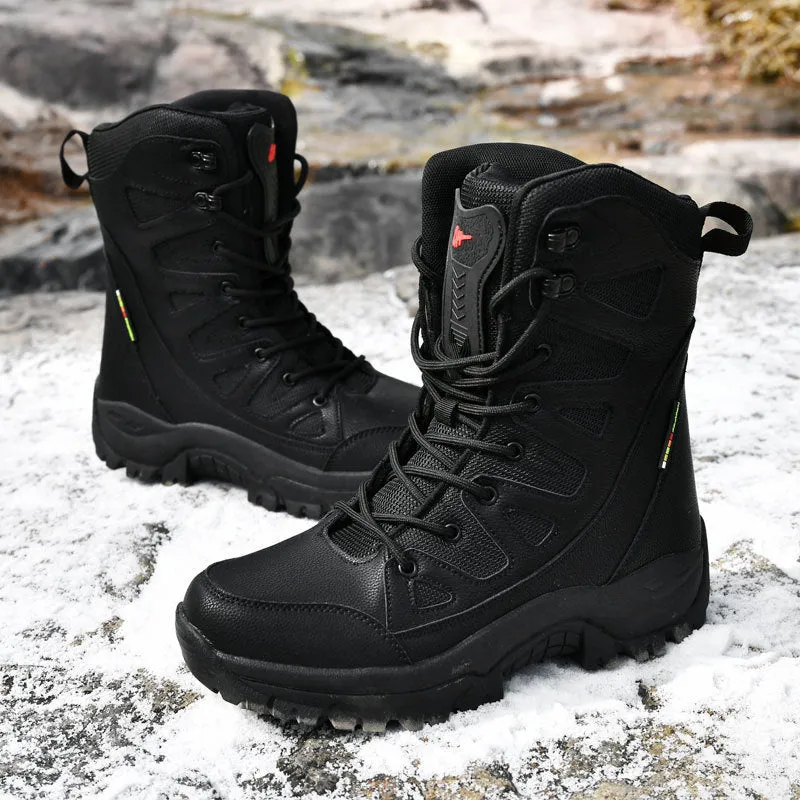 Hi-top Hiking Shoes Men's Breathable Sneaker