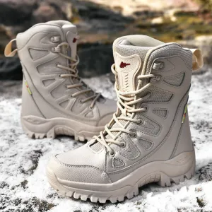 Hi-top Hiking Shoes Men's Breathable Sneaker