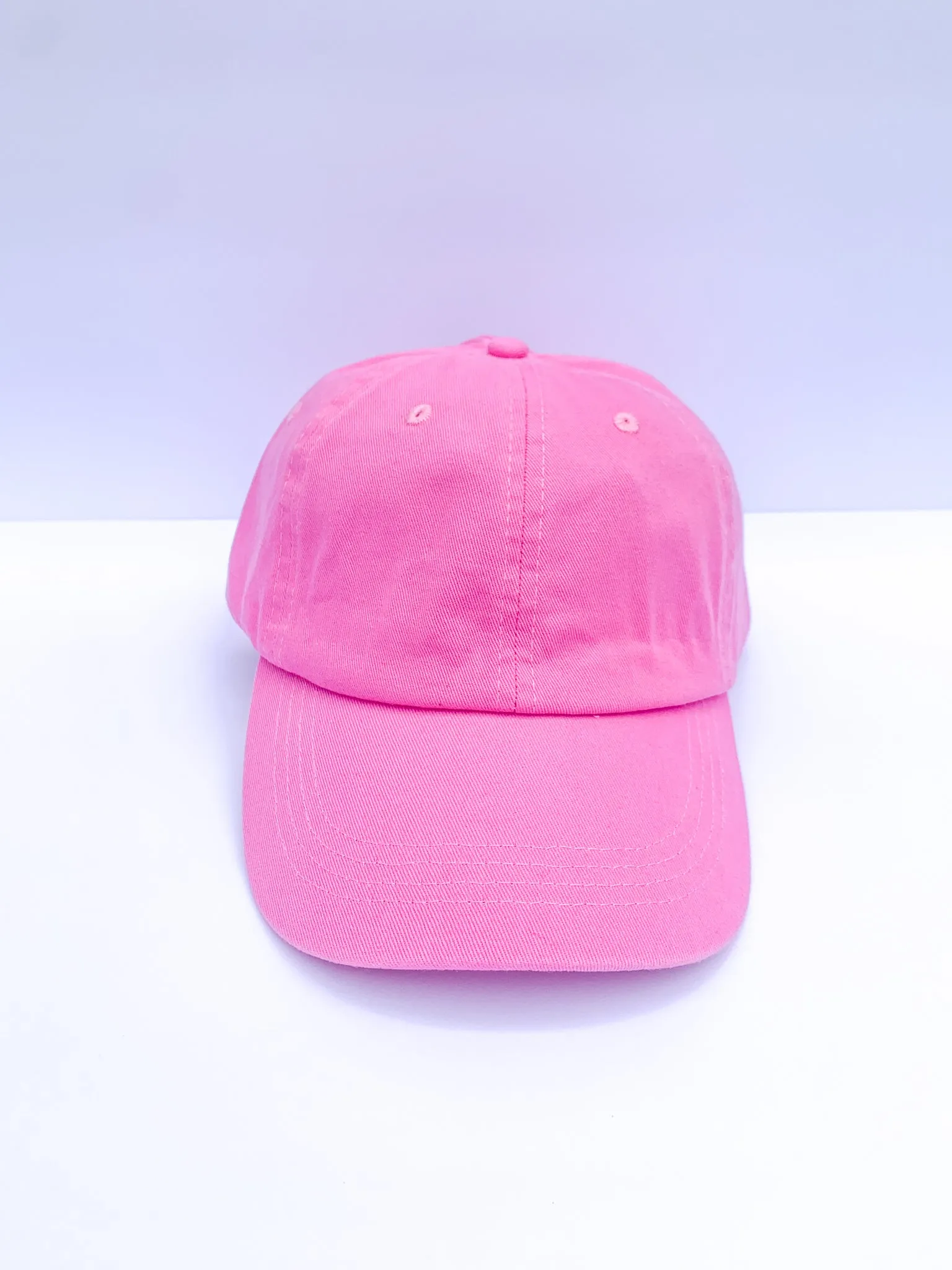 High Ponytail Baseball Hats Bundle - Pink, Black & White