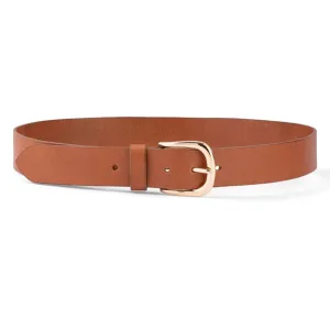 Hollstar Accessories | Tan Owen Leather Belt