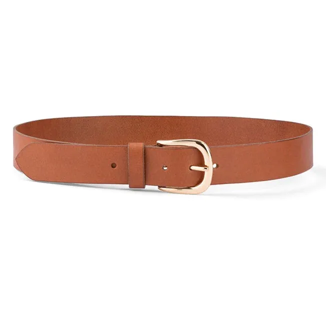 Hollstar Accessories | Tan Owen Leather Belt