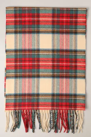 Holly Plaid Scarf