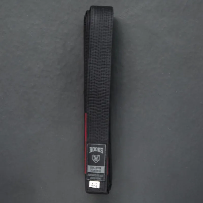 Hooks BJJ Belt - Black Belt