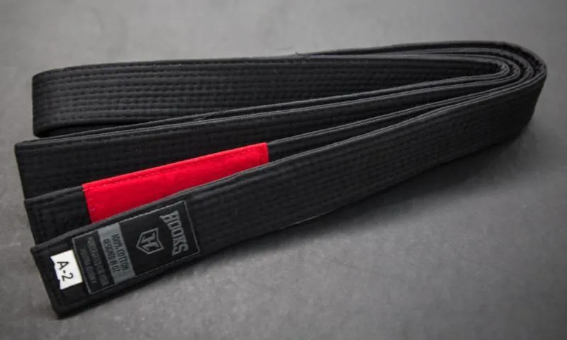 Hooks BJJ Belt - Black Belt