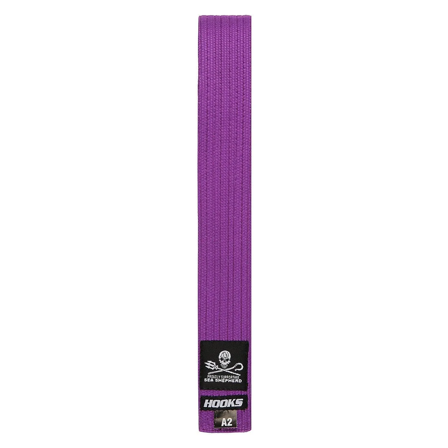 Hooks BJJ Belt - Sea Shepherd Collaboration - Premium Pearl BJJ Belt