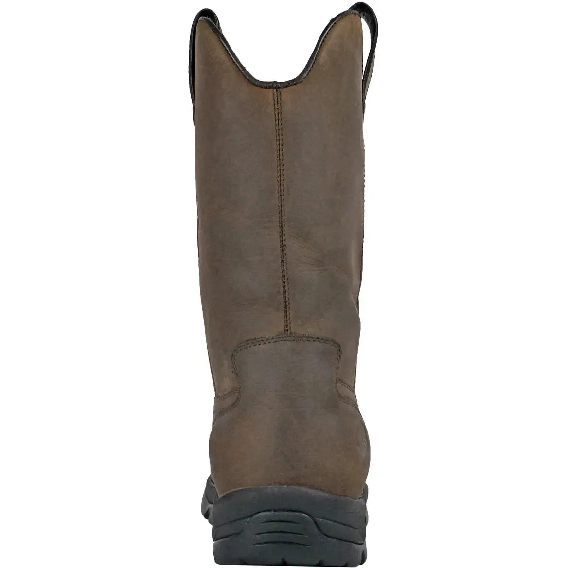 Hoss Men's Wildfire Puncture Resistant Wellington Work Boot- Brown- 94010