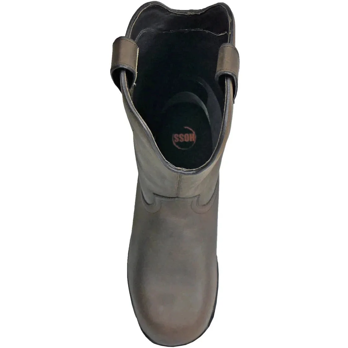 Hoss Men's Wildfire Puncture Resistant Wellington Work Boot- Brown- 94010