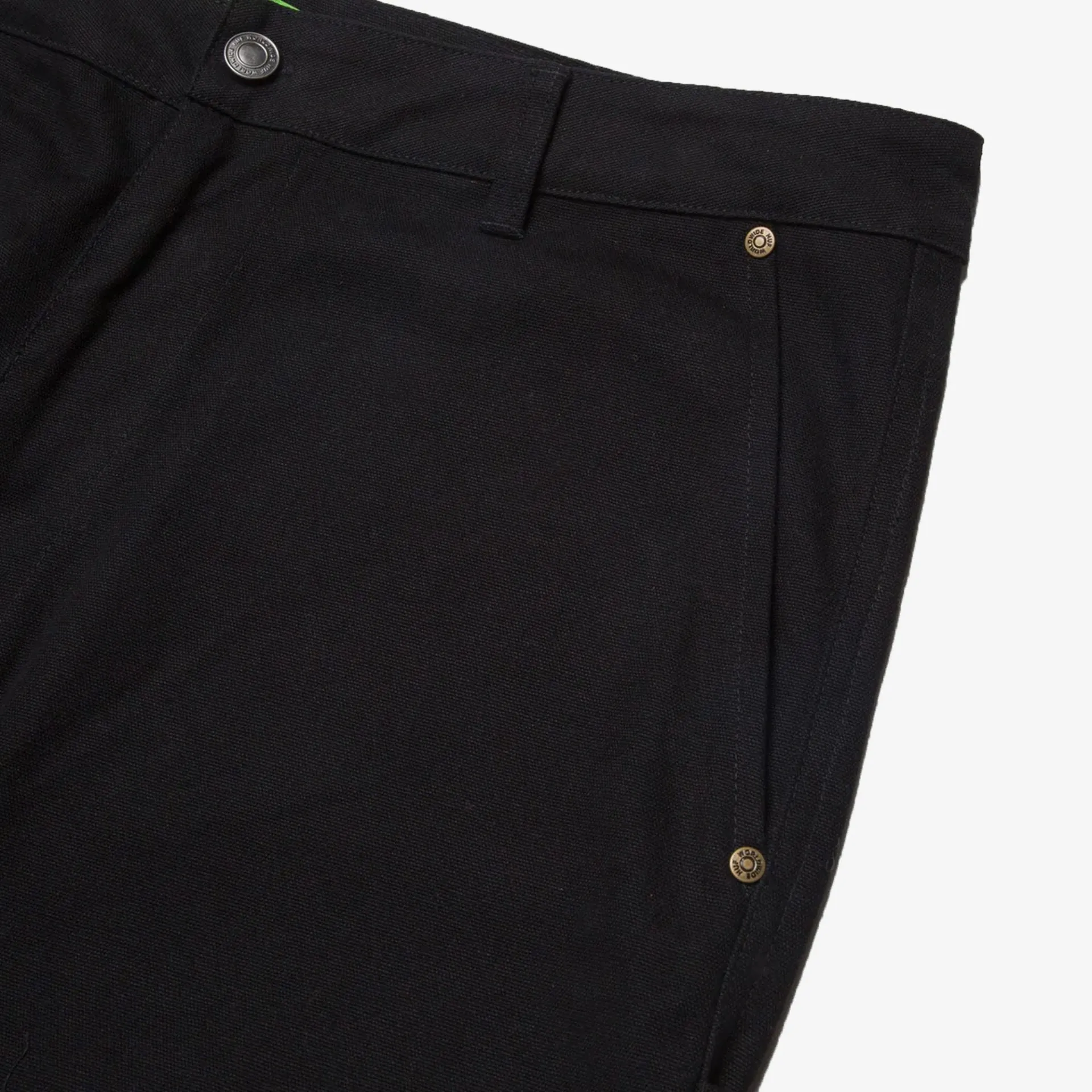 HUF | GILMAN DOUBLE KNEE PANT  { BLACK