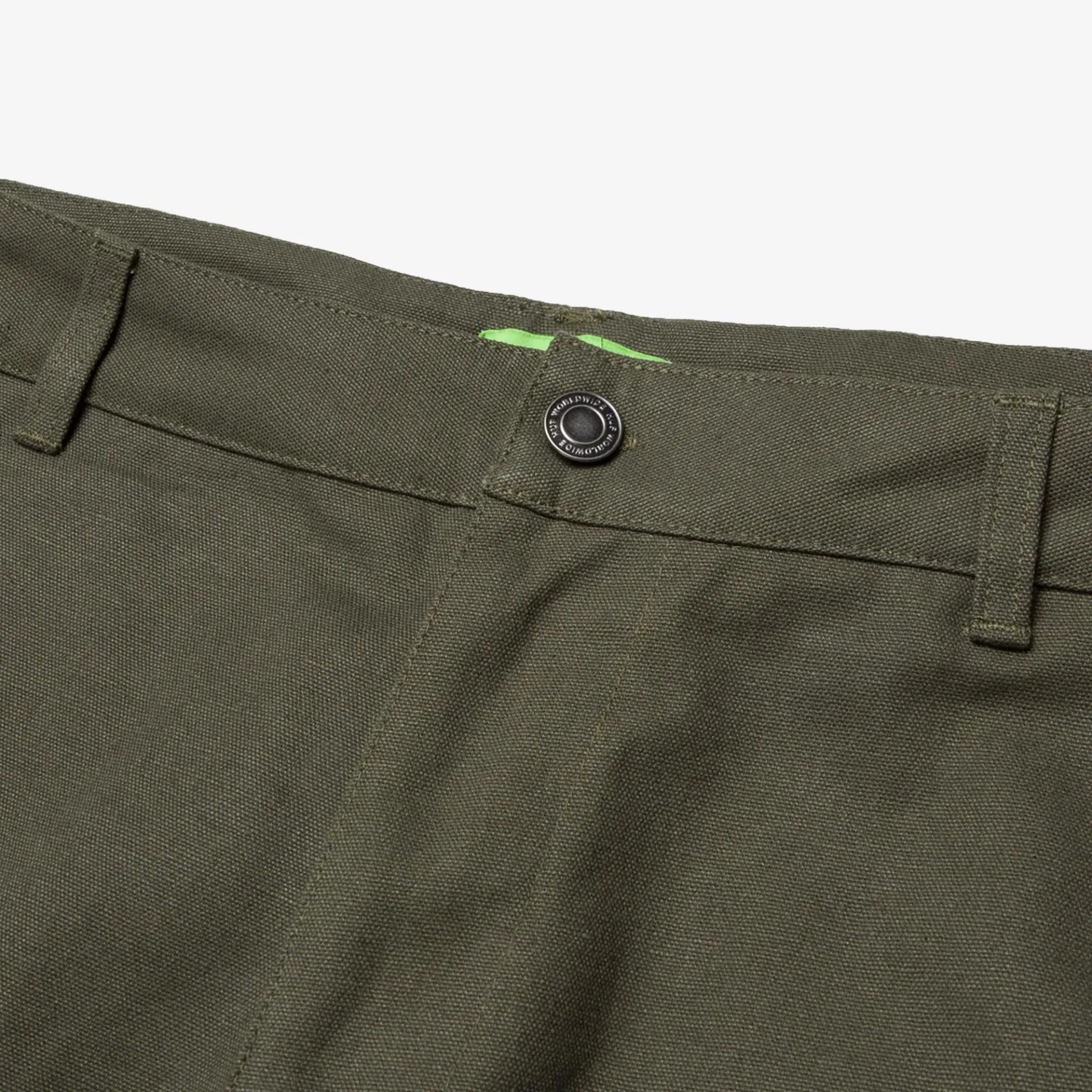 HUF | GILMAN DOUBLE KNEE PANT  { OLIVE