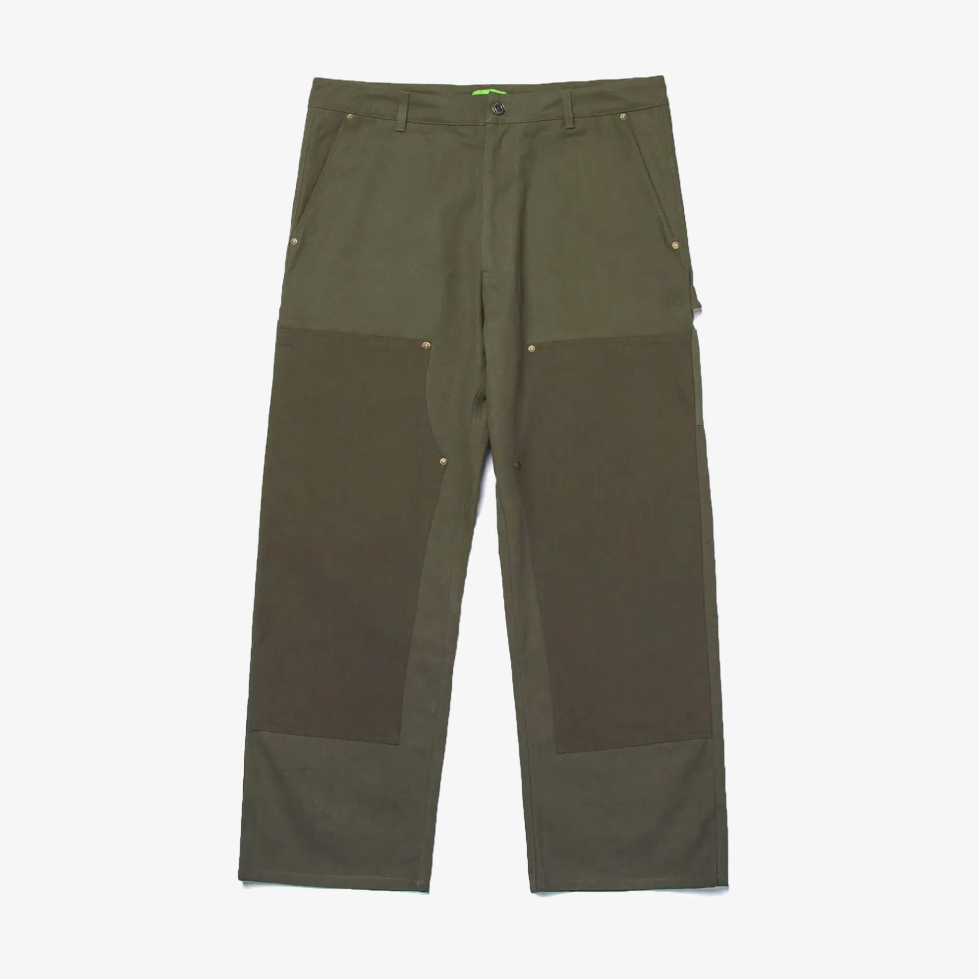 HUF | GILMAN DOUBLE KNEE PANT  { OLIVE