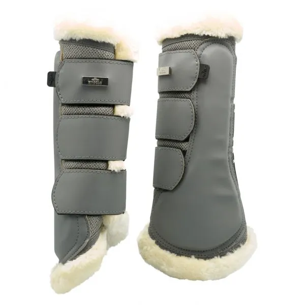 HV Polo Nina grey glitter mesh dressage boots