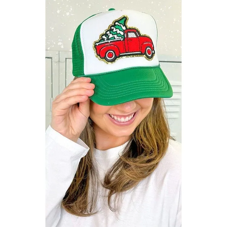 Ideal Chenille Truck Trucker Hat