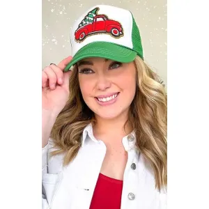 Ideal Chenille Truck Trucker Hat
