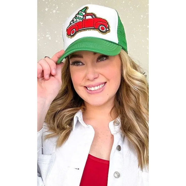 Ideal Chenille Truck Trucker Hat