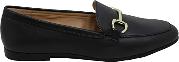 INC Womens Gayyle Chain Dress Loafers Black 11 Medium (B,M)