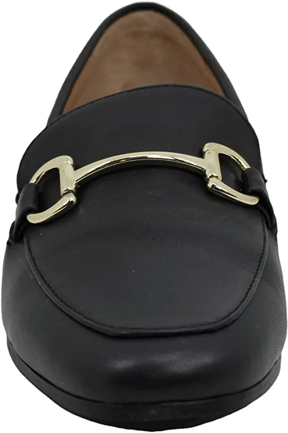 INC Womens Gayyle Chain Dress Loafers Black 11 Medium (B,M)
