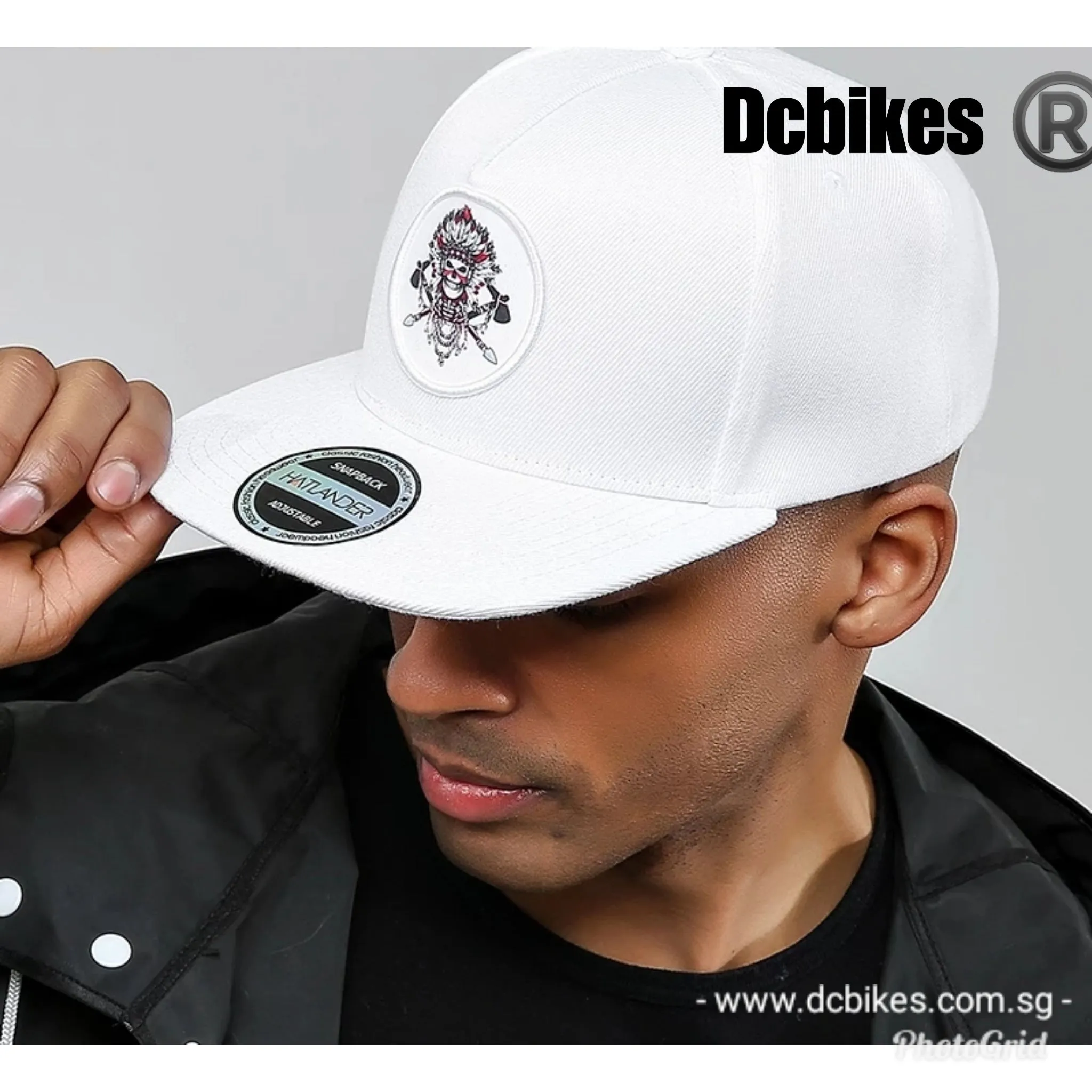 Indian Skeleton Chief Baseball Snapback Cap Hat