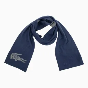 Intersia Crocodile Double Face Scarf
