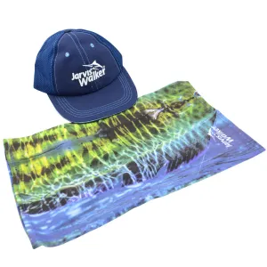 Jarvis Walker Fishing Cap and Protective Face Mask Buff Shield Scarf Pack
