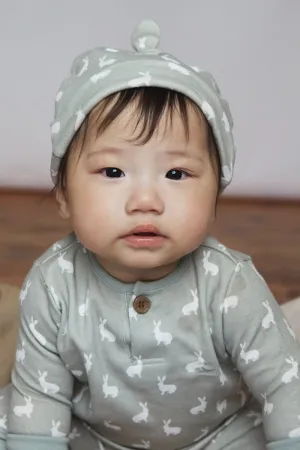 Jersey Hat, fawn hare print
