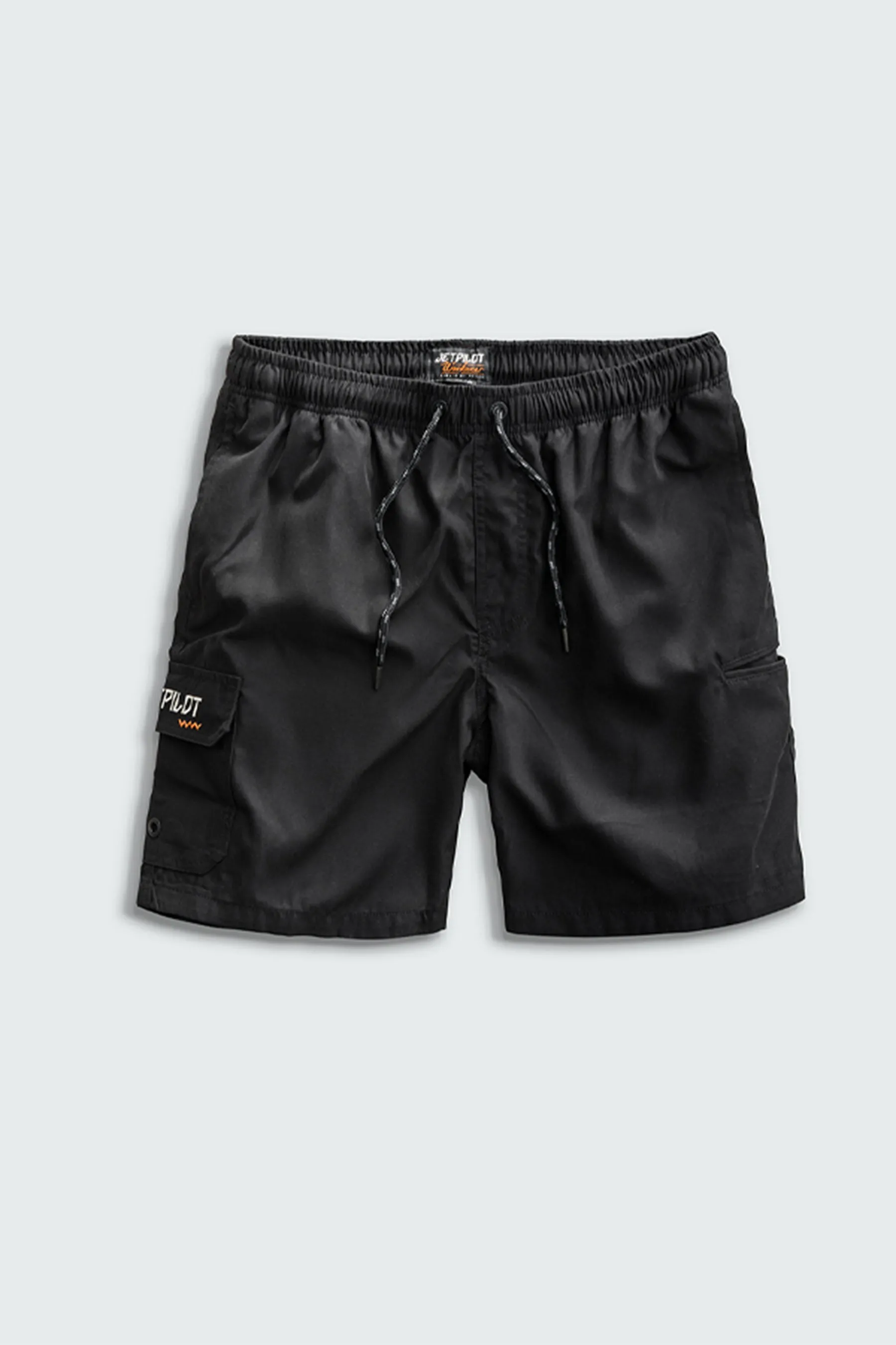 Jetpilot Elasticated Mens Short - Black