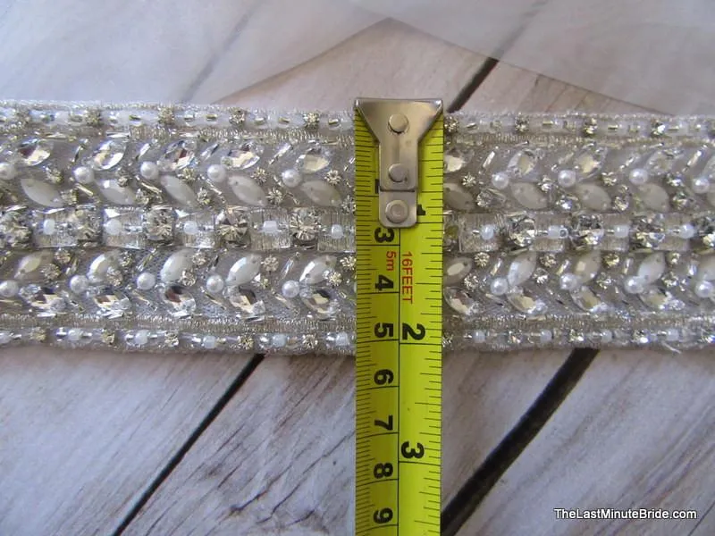 Justin Alexander Bridal Belt Style A054