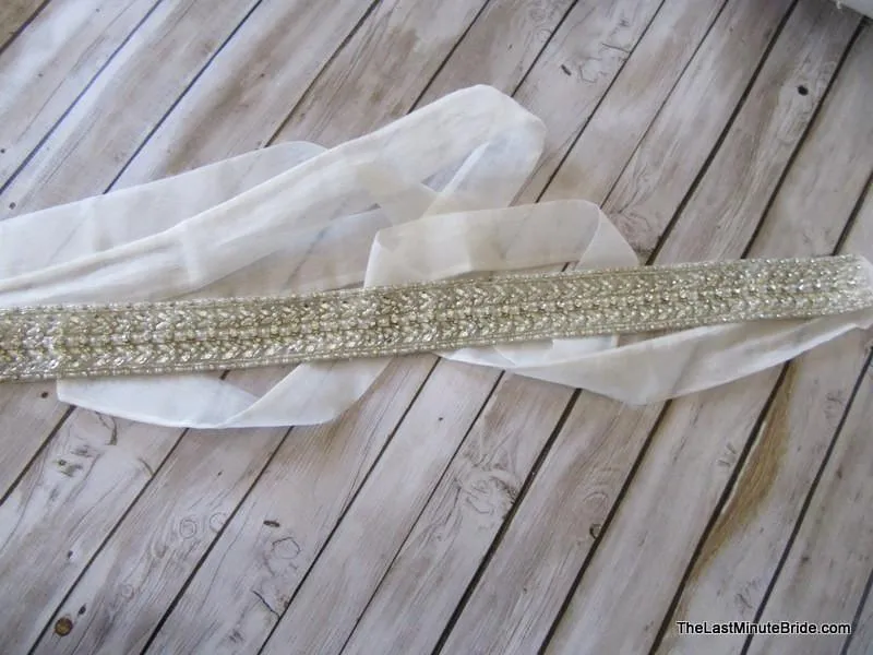 Justin Alexander Bridal Belt Style A054