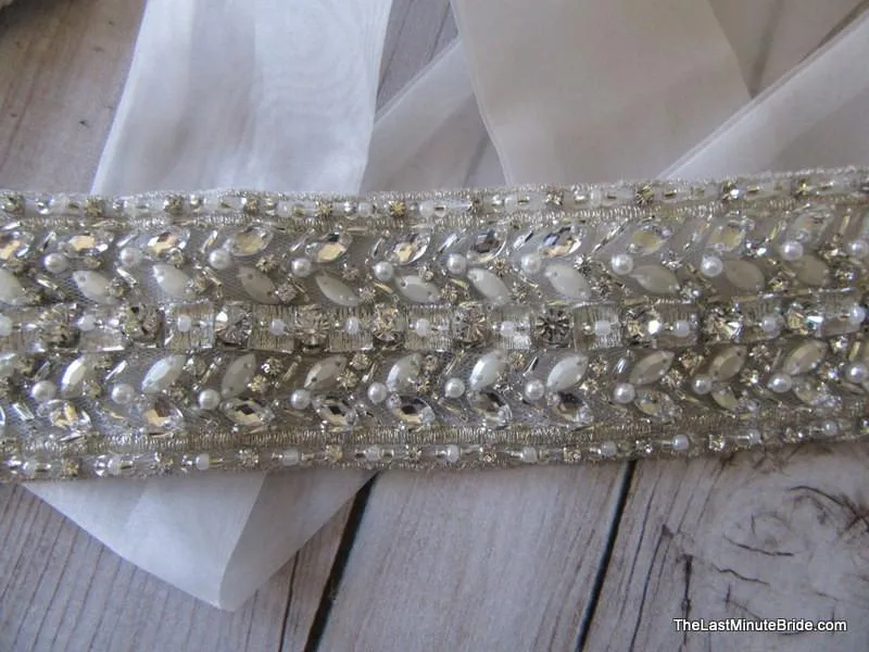 Justin Alexander Bridal Belt Style A054