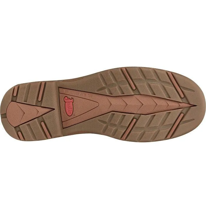 Justin Men's Rush 8" WP Nano Comp Toe Western Work Boot -Brown- SE469