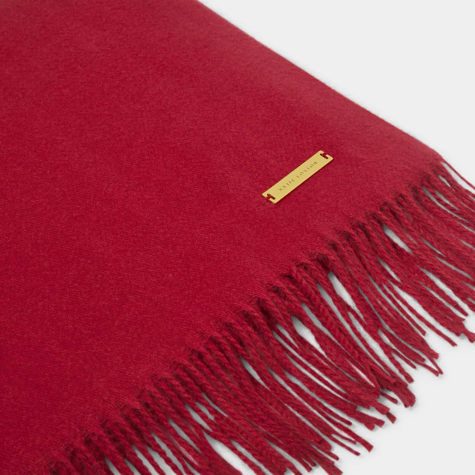 Katie Loxton Blanket Scarf - Garnet Red