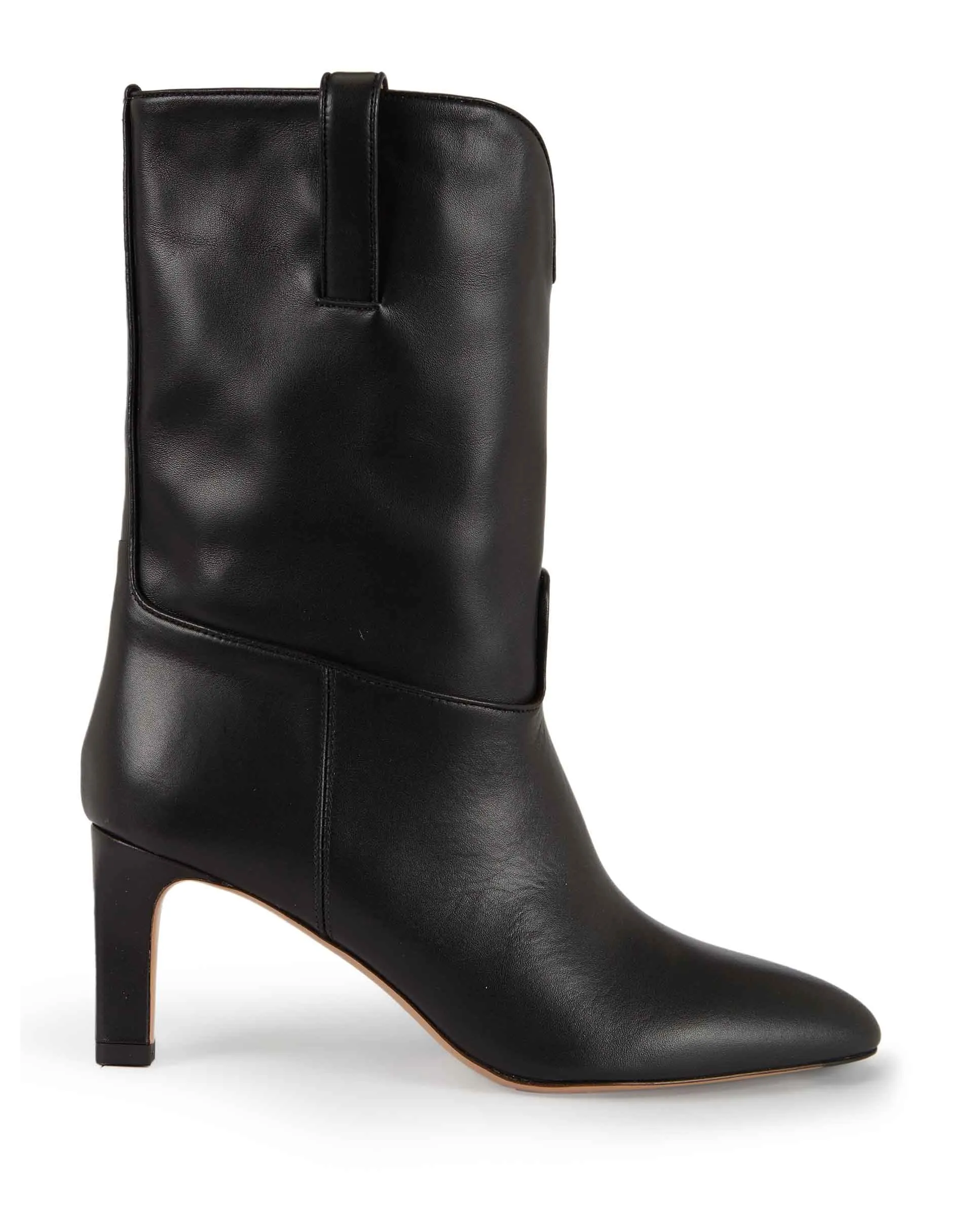 KATY | Black leather boot