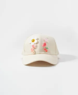 Keep Smiling DIY Canvas Cap with Pop In Accessories